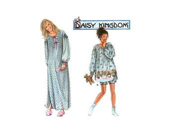 Simplicity 7931 Daisy Kingdom Nightgown and Pajamas, Uncut, Factory Folded Sewing Pattern Multi Size 6-16