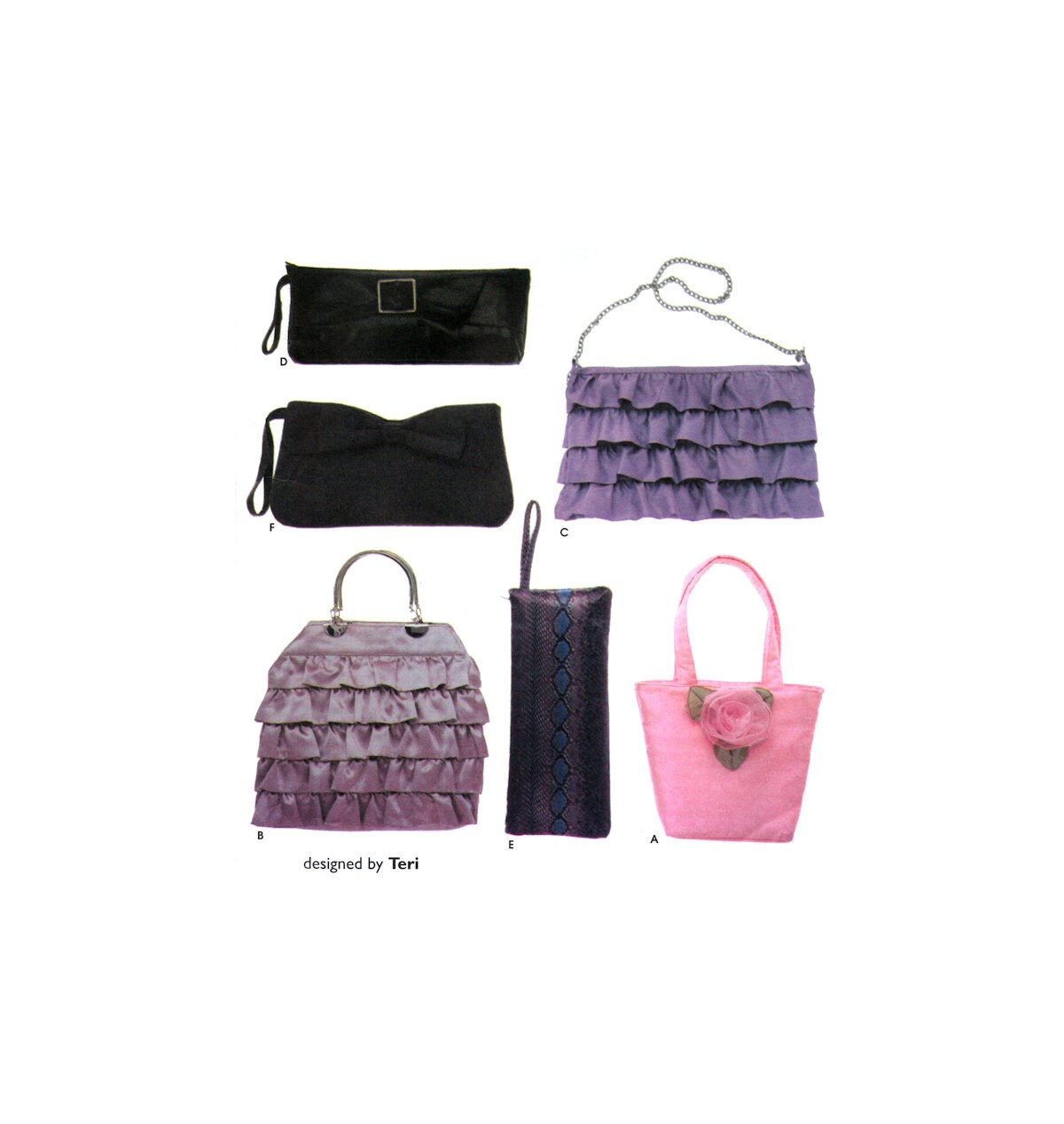 コリアグランドセール 2025 Special 5560 Simplicity Occasion Styles Six in Handbags 裁縫材料