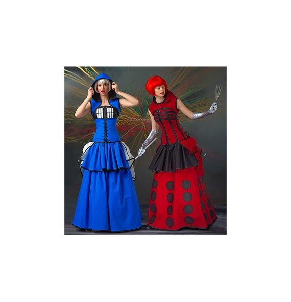 Simplicity 1095 Womens' Dr Who Tardis and Dalek Costumes, Uncut, Factory  Folded Sewing Pattern Various Sizes - Etsy
