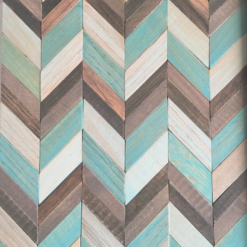 Chevron wood wall art reclaimed wood wall art chevron Etsy