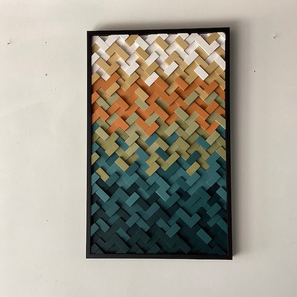 Dimensional Wall Art Etsy