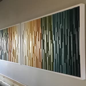 wood wall art- wall art -wood wall decor-modern abstract art- mordern wall decor-handmade wall decor-large wall art-living room art