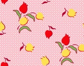 SugarSack 2 by Whistler Studios Quilt Fabric Vintage Carnation Tulips From Windham