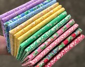 Nana Mae 5 by Henry Glass Co 13 1930 39 s Repro Feedsack Prints Fabric Bundle Vintage Retro