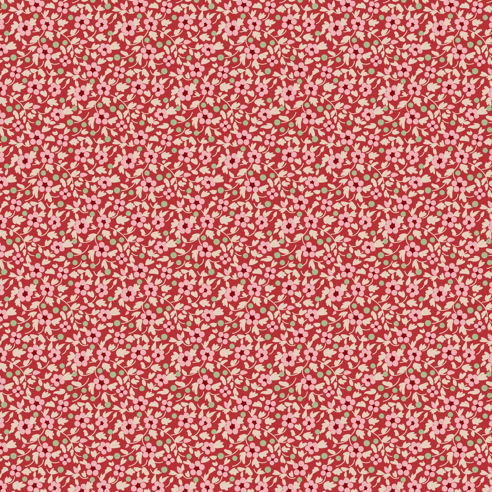 @@@ Tilda Creating Memories Winter + Reds + Greens Brie Red #130149 - Etsy