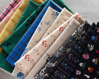 There Was a Fox by Emily Isabella of Birch Fabrics 19 Fat Quarters 100%  Organic Cotton Lawn