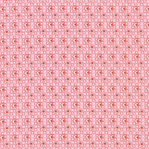 Pink Geometric Flowerhouse Gentle Petals by Debbie Beaves Collection 1930’s Reproduction Quilt Fabric #FLH2115510