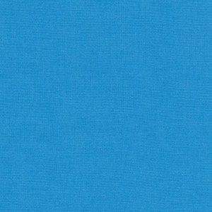 Reproduction de tissu de courtepointe Kona bleu astral uni Robert Kaufman des années 1930 #K001-484