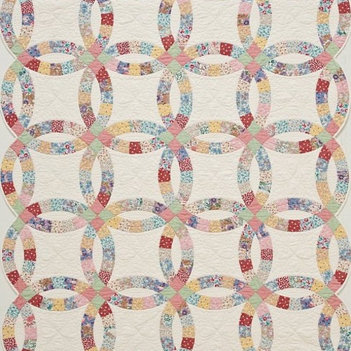 Double Wedding Ring Quilt Pattern Etsy