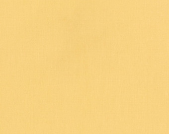 Kona Solid Banana Yellow 1930er Reproduktion Quilt Stoff Kaufman