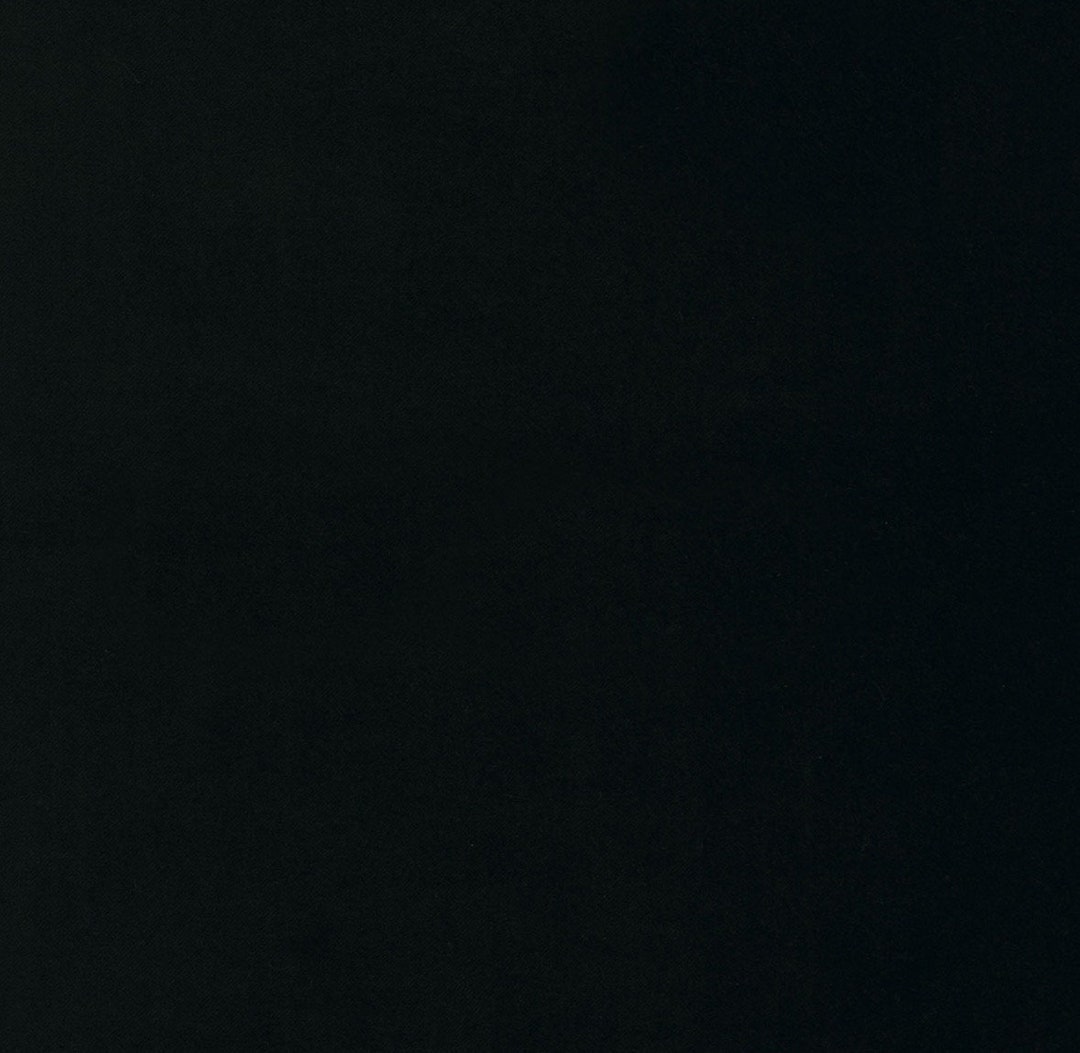 Black Lush Velveteen Solid From Robert Kaufman Collection L185BLK Etsy