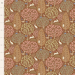 Tilda Fabrics Sanctuary Caramel Quilt Fabric #TIL100567-V15