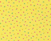 Sevenberry Flowers Yellows Little Pocket Quilt Fabric Robert Kaufman 1930s Reproduction Vintage SB-850336-D13