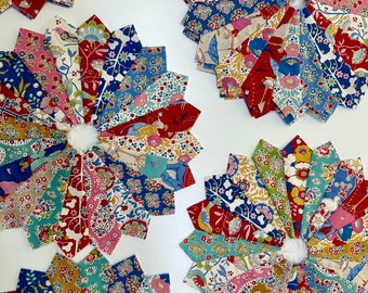 Tilda Jubilee Dresden Plate Quilt Blocks Fabric Set Of 12