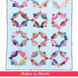 Paper Piece Pack For Brimfield Makes 12 Blocks No Pattern