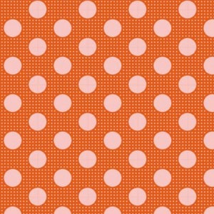 Tilda-Medium Dots Ginger Quilt Fabric from Tildas World by Tone Finnanger