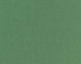 Kona Solid Leaf Green 1930er Reproduktion Quilt Stoff Kaufman