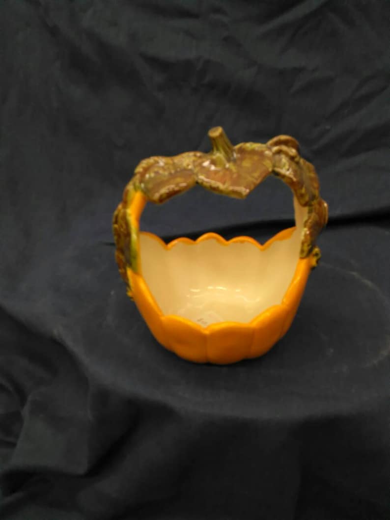 Pumpkin candy dish or bowl. image 1