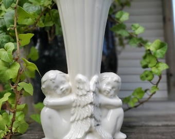 Cherub Vase