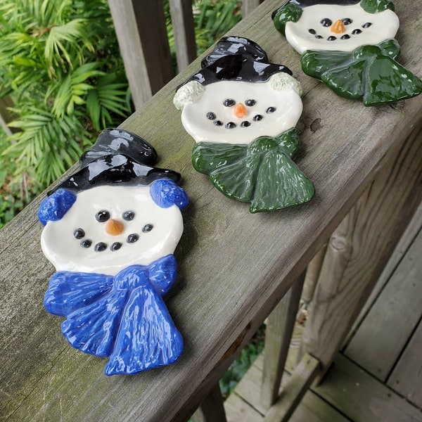 Snowman Spoon rest