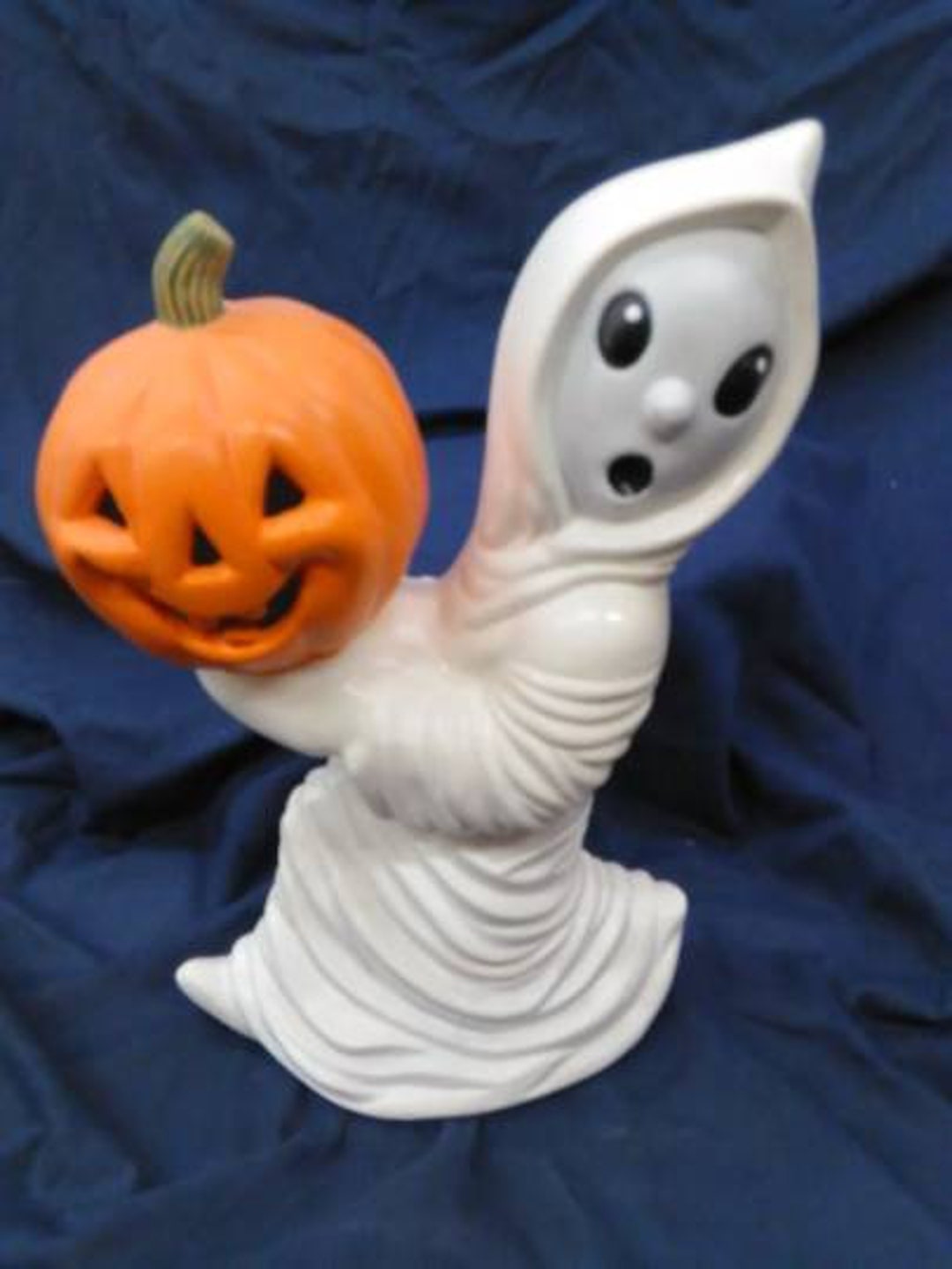 Ghost With Jack O Lantern - Etsy