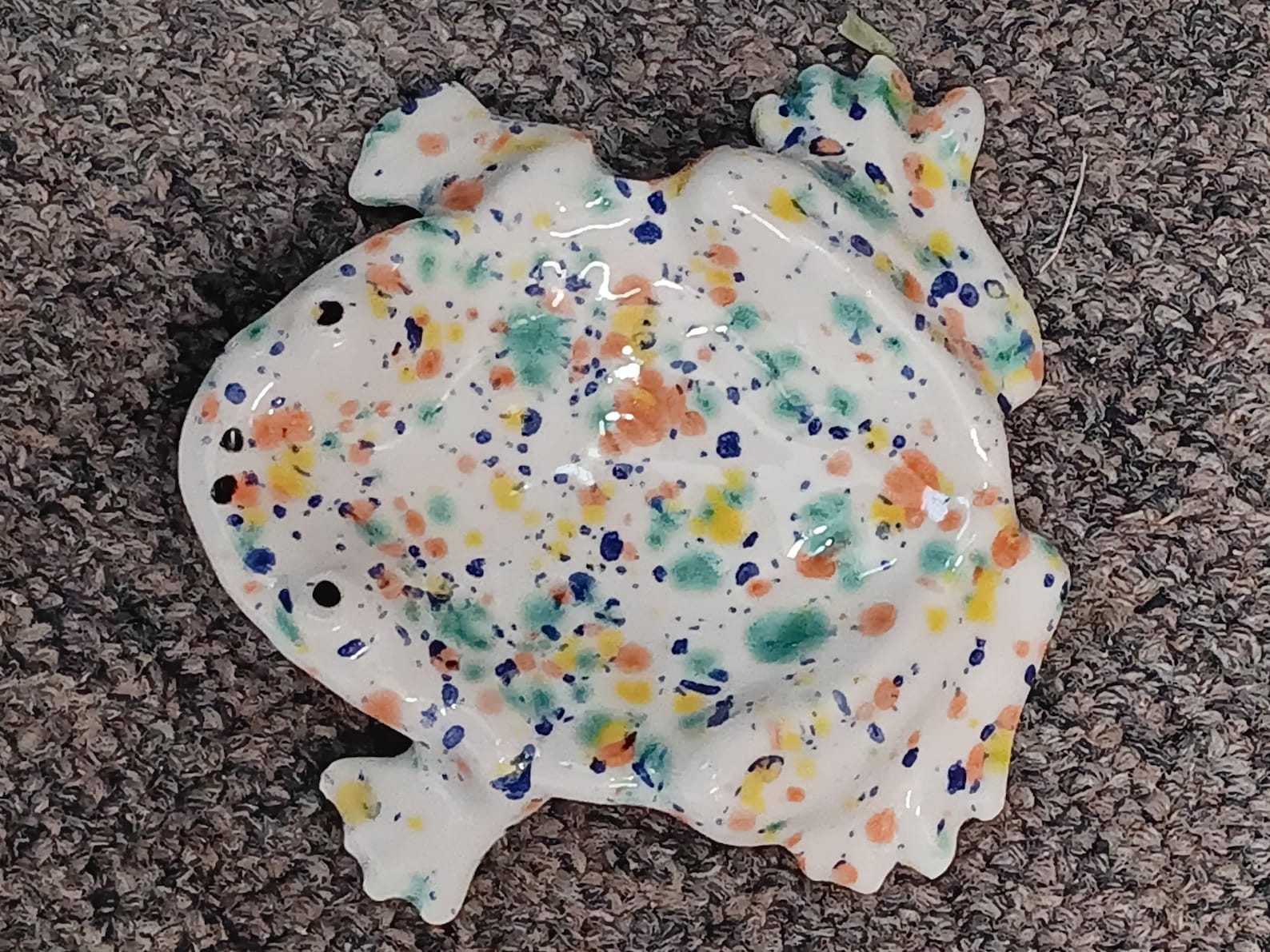 Frog spoonrest - Fruity Freckles