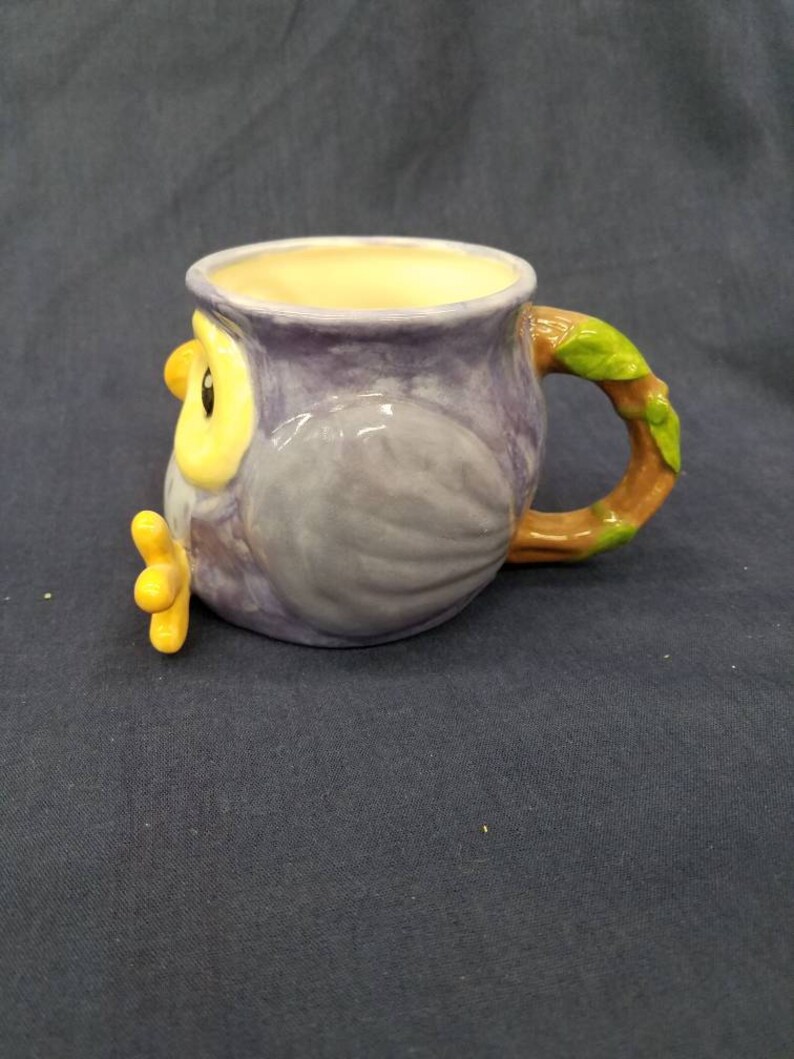 Owl cup Blue