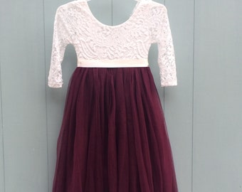 Winter Flower Dress