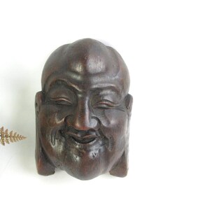 Japanese vintage Bamboo Mask