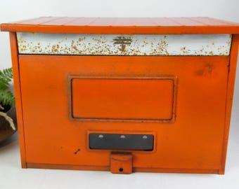 1960s Japanese Retro Vintage Mail Box