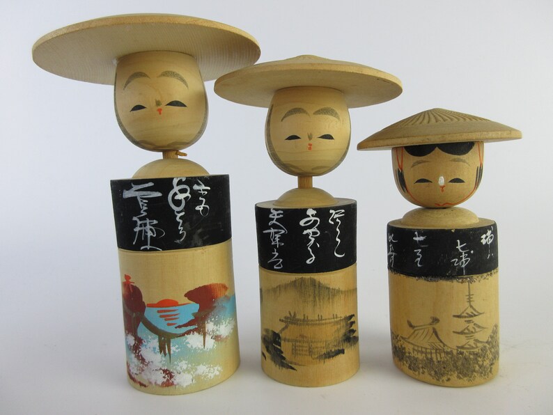 kokeshi dolls etsy