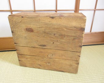 日本のアンティーク木箱、「恵比寿ビール」 - Etsy 日本