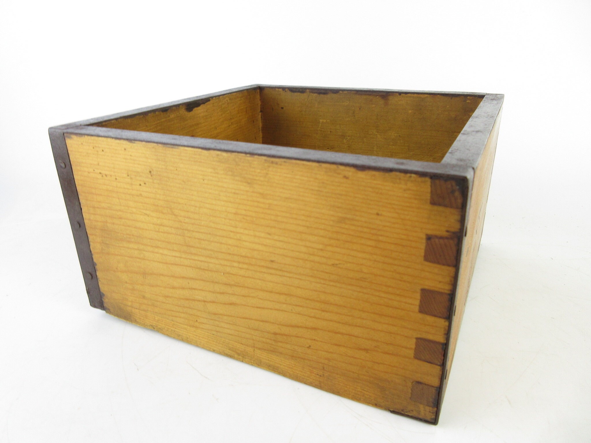 Japanese Vintage Measuring Box shabby box Etsy