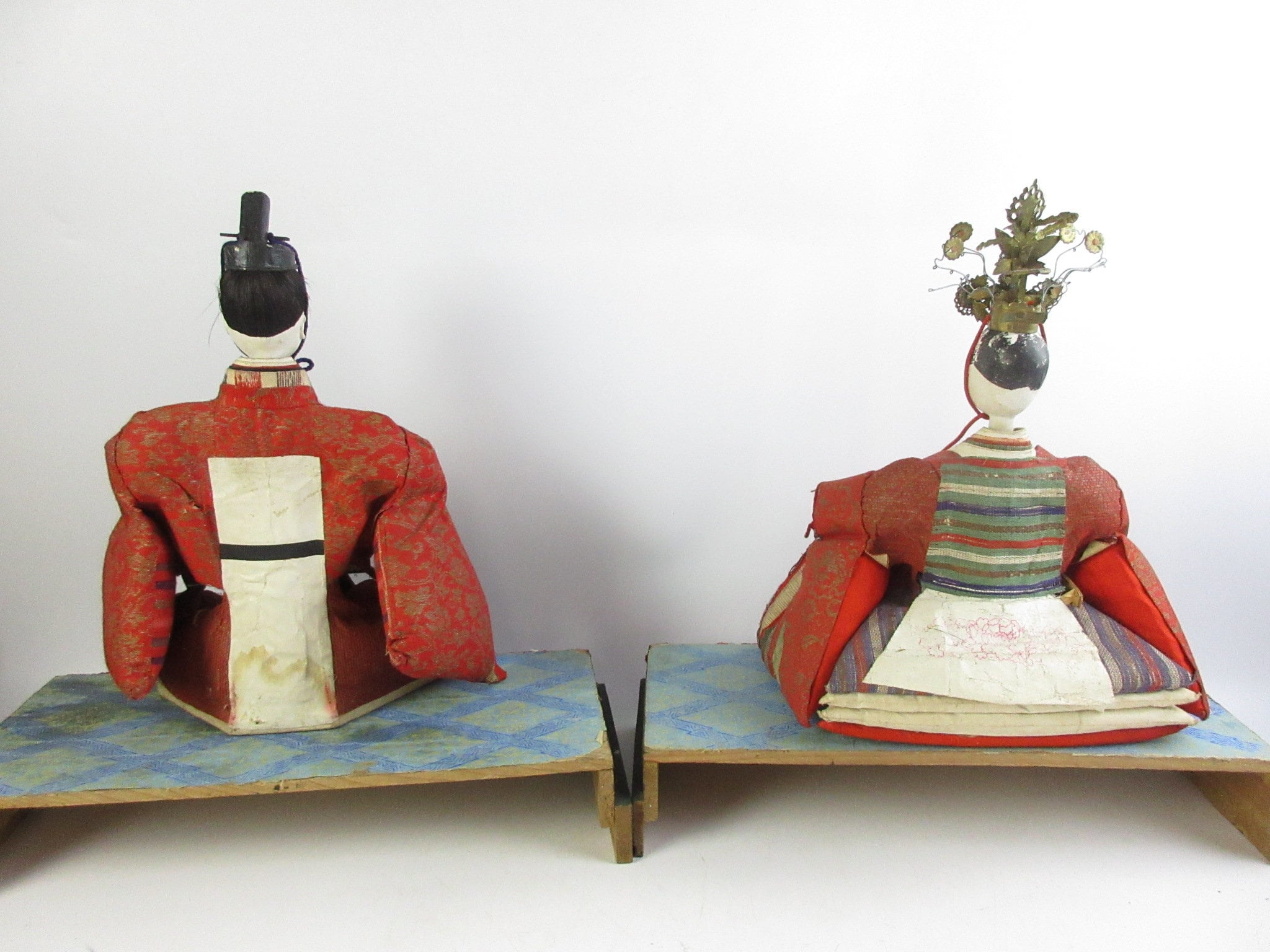 日本のアンティーク雛人形、内裏様と皇后様 - Etsy 日本