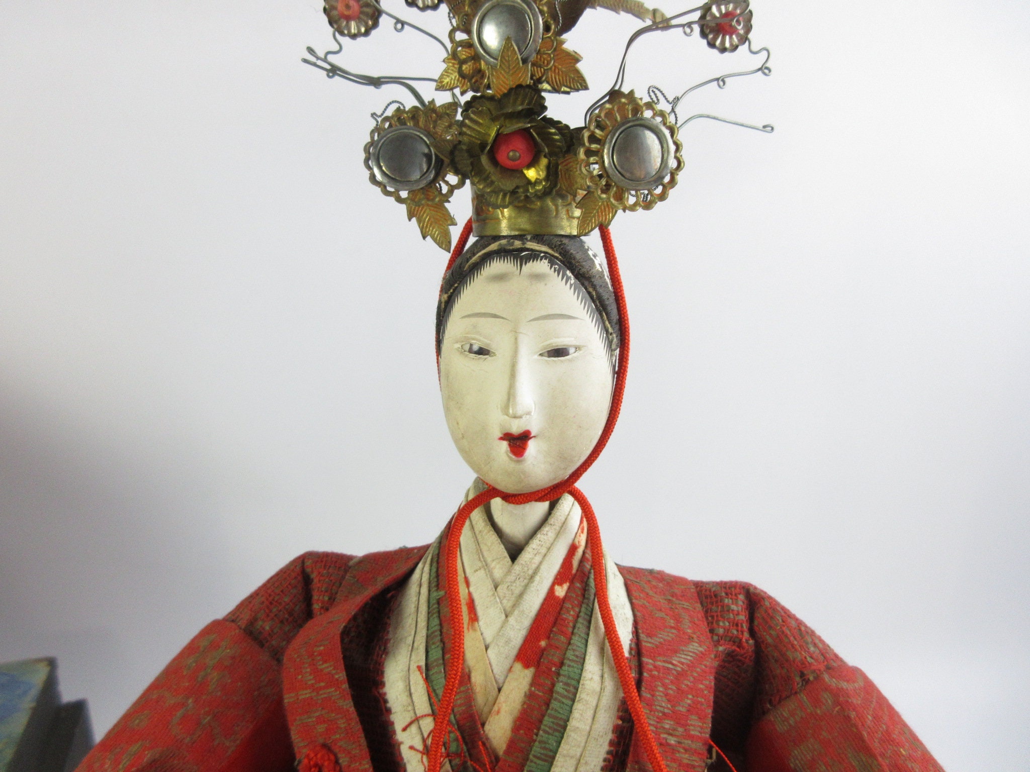 日本のアンティーク雛人形、内裏様と皇后様 - Etsy 日本
