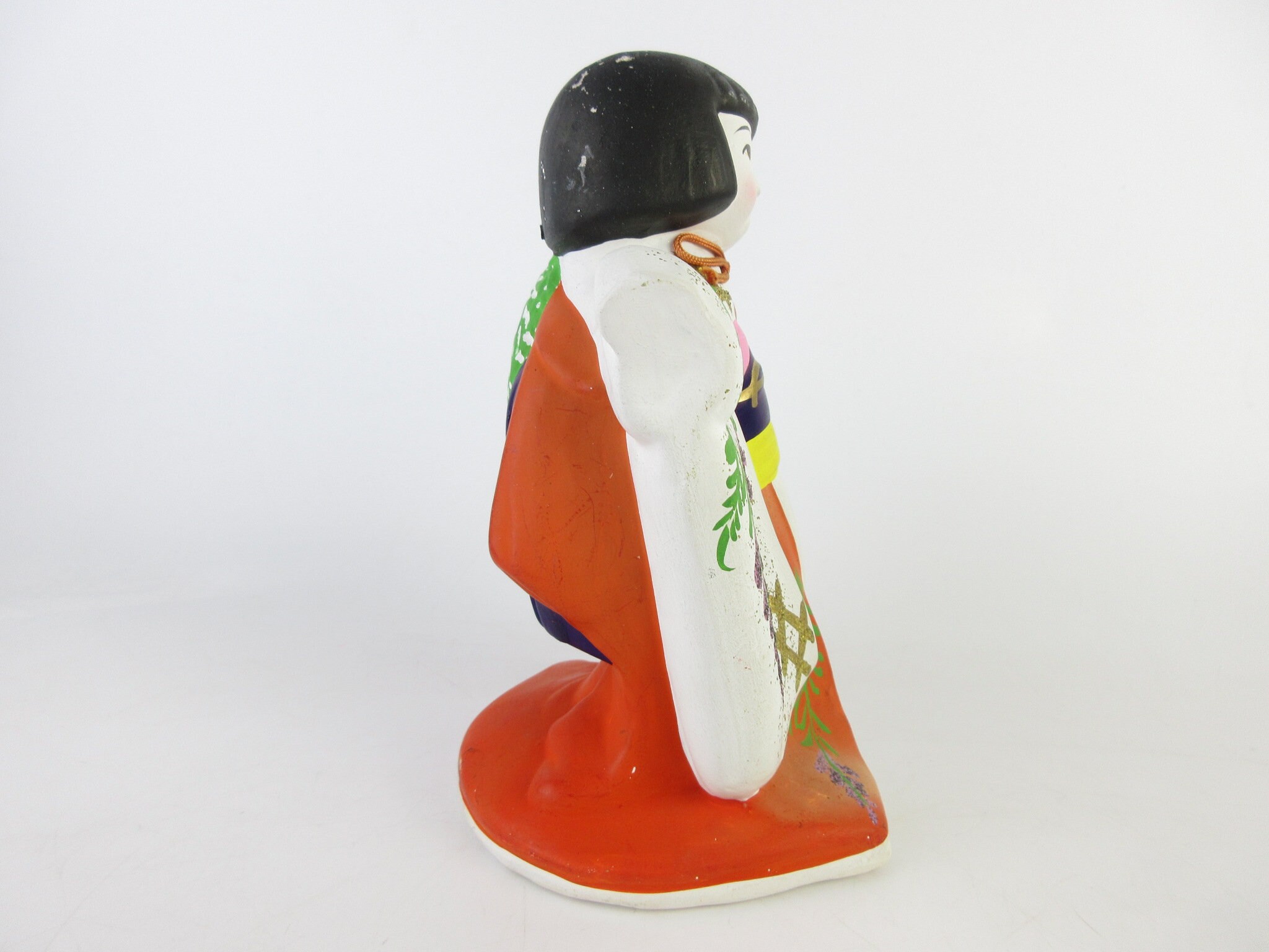 Vintage Japanese Plaster Doll Ref1 Etsy