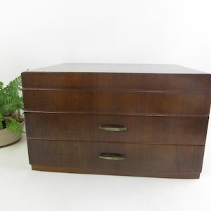 Japanese Vintage Wooden Accessory Box