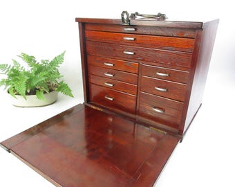 Japanese Vintage Wooden Small Drawers
