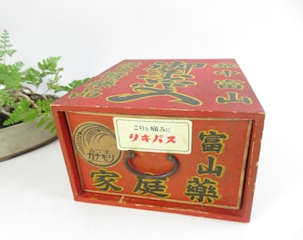 Japanese Vintage First Aid Kit Box