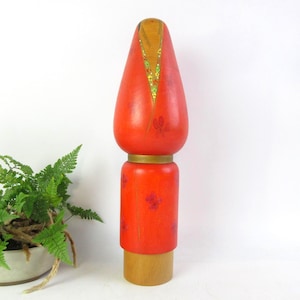 Japanese Vintage Kokeshi Doll, by Takahashi Hashime