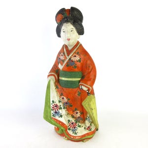Japanese Antique Clay Doll, Nagahama Doll