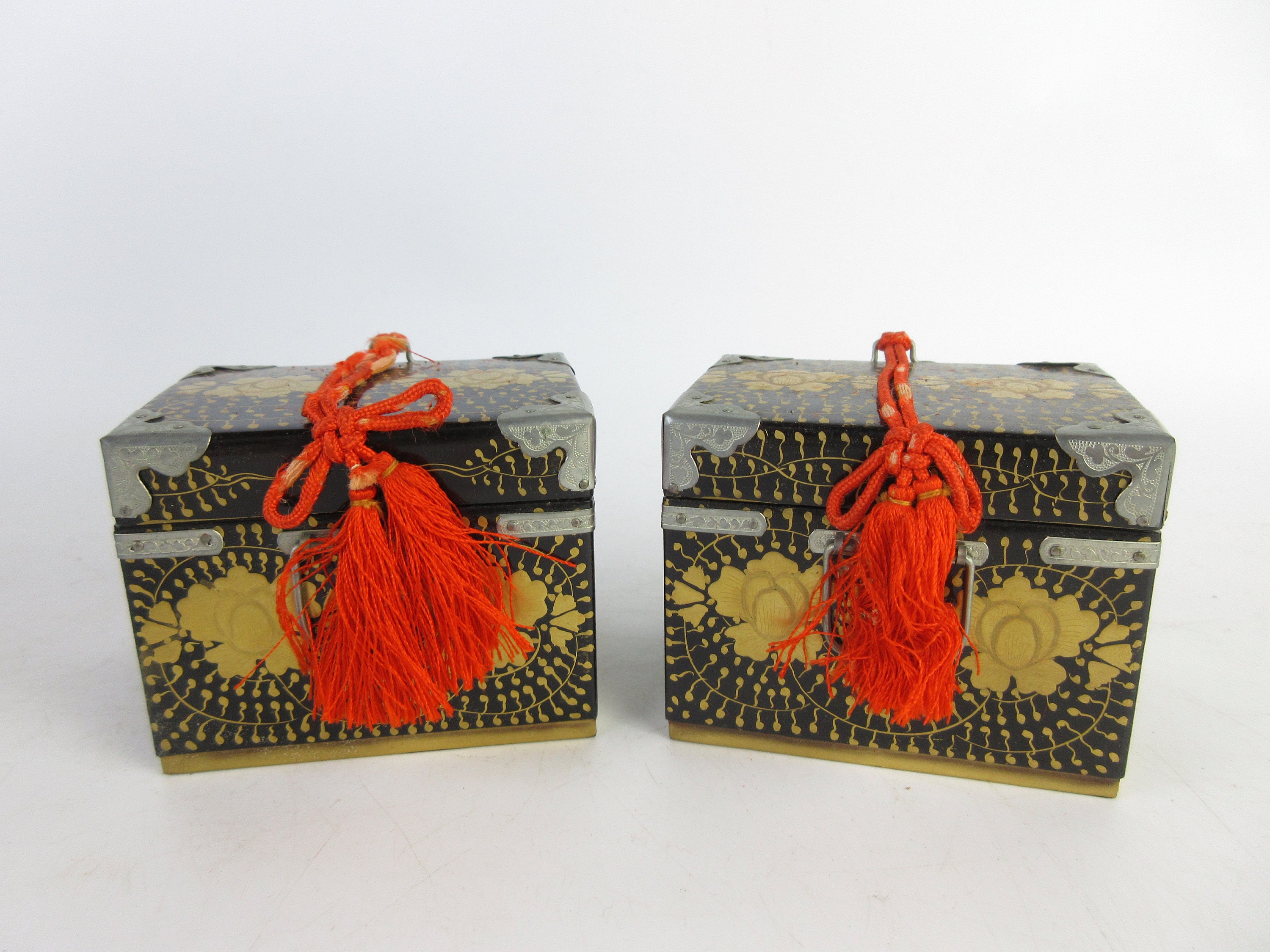 Japanische Vintage Miniatur Möbel Kommode und 3 | Etsy