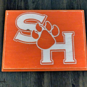 SHSU Decor - Gift for Grads - Sam Houston State University - Wooden Sign - Wall Decor - Graduate Gift - Alma Mater - Graduation Gift - Grad