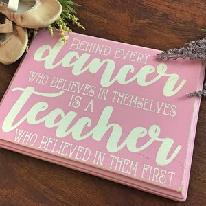 "Behind Every Dancer" Inspirational Keychain - Dance Teacher & Dancer Gift - View #10