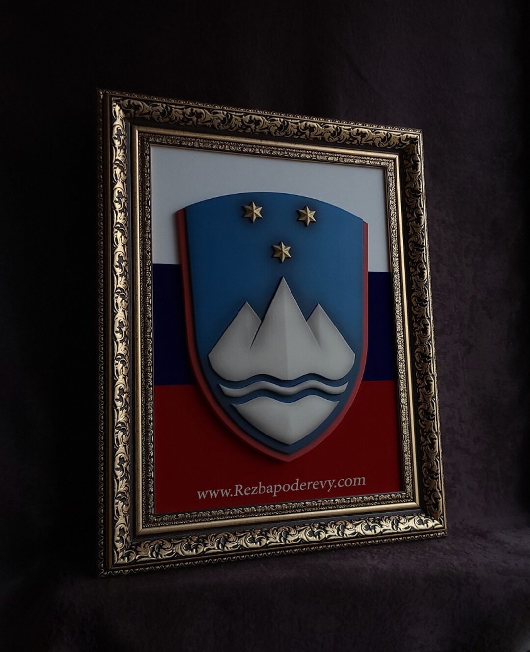 Wappen von Slowenien Grb Slovenije slowenische Flagge Etsy.de