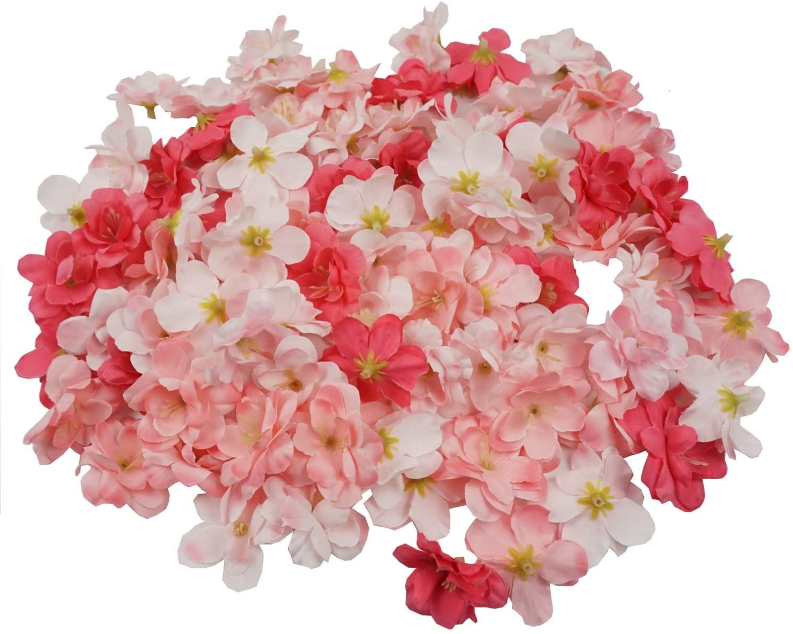 Cherry Blossom Flower Heads 100pcs Colorfulife Artificial Etsy