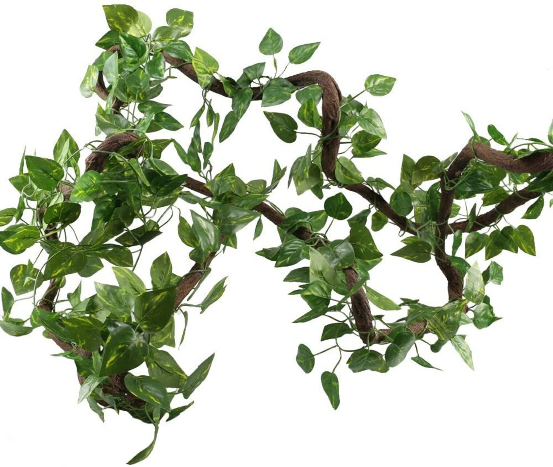 Fake Vines 12 Pack 84 Feet Artificial Hanging Plants Silk Etsy