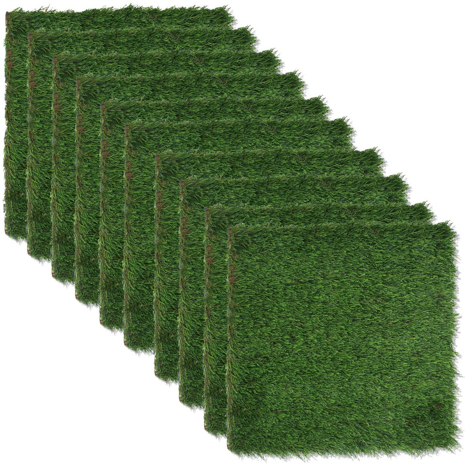 Artificial Grass Turf Tile Interlocking Deck Tile Synthetic Etsy