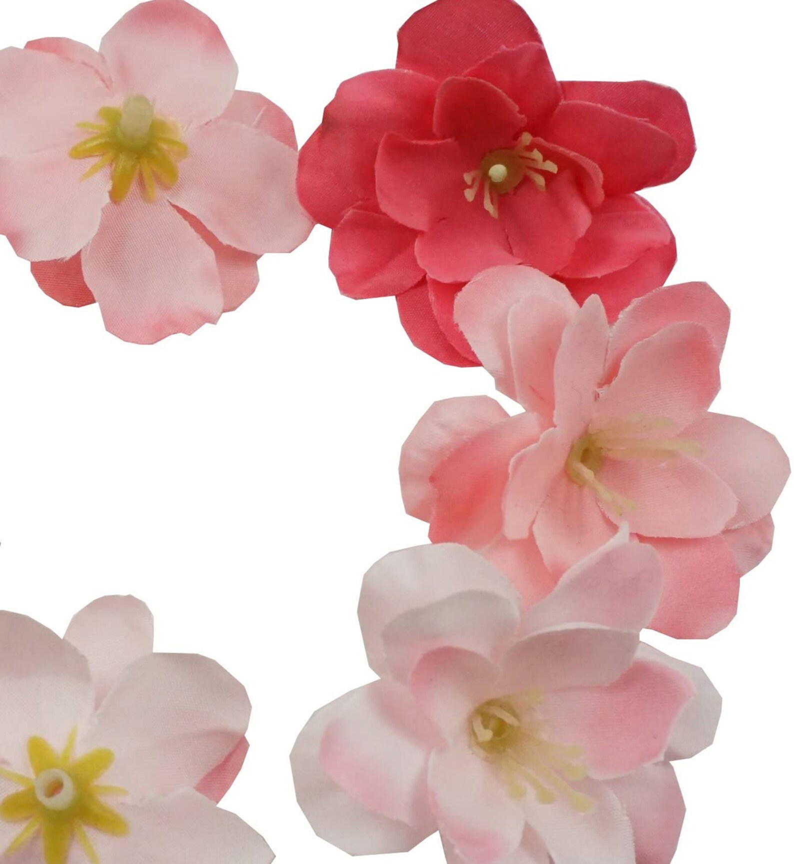 Cherry Blossom Flower Heads 100pcs Colorfulife Artificial Etsy