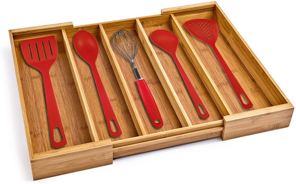 Utensil & Kitchen Tool Holder Storage Organizer Expandable Etsy